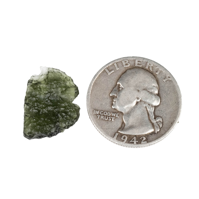 Moldavite 1.54 g 19x14x5mm