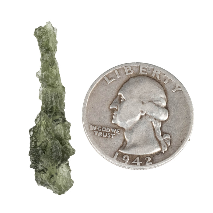 Moldavite 1.79 g 38x9x6mm