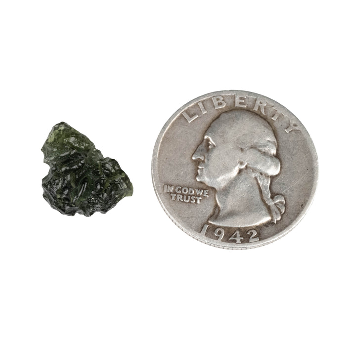 Moldavite 1.32 g 14x12x8mm