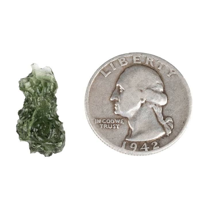 Moldavite 1.34 g 21x11x7mm