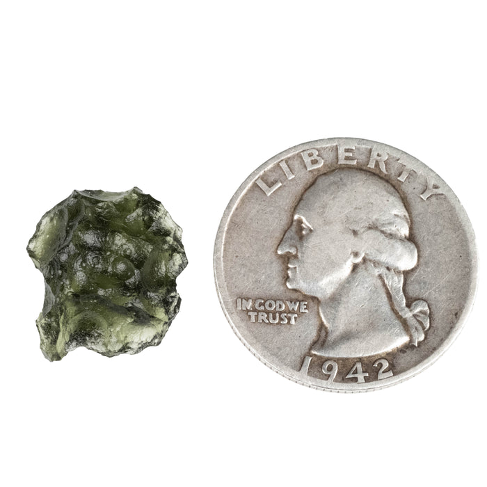 Moldavite 1.29 g 15x14x8mm