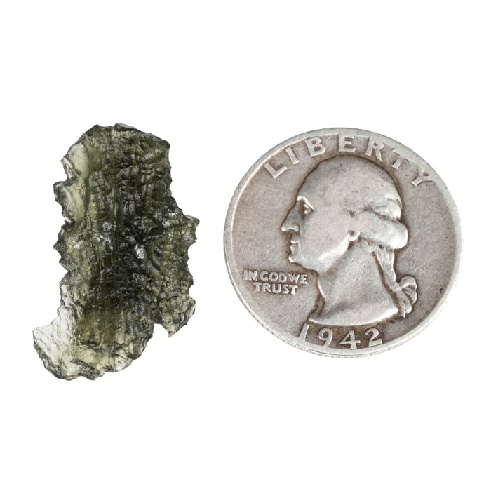 Moldavite 2.53 g 26x14x8mm