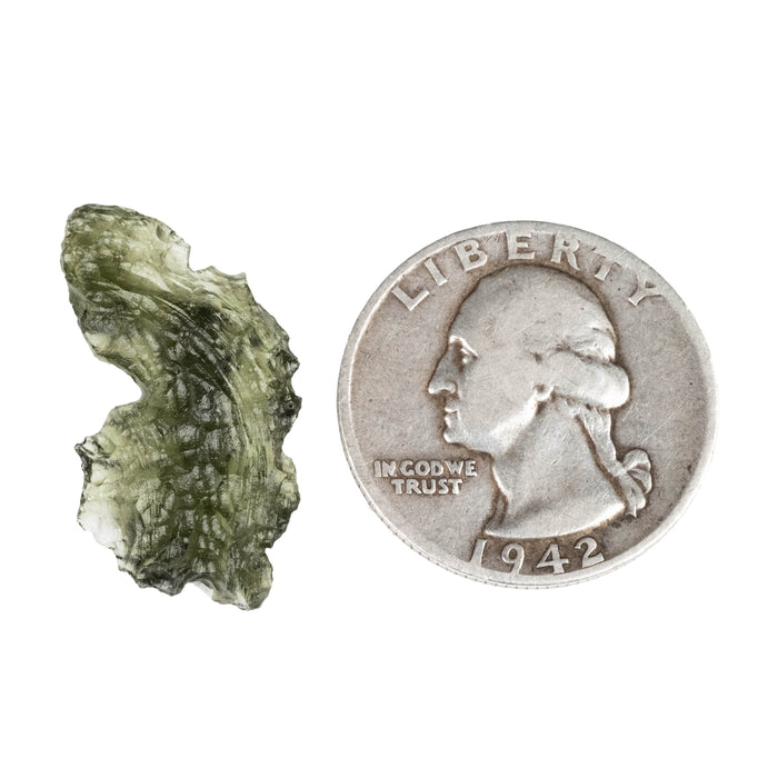 Moldavite 1.71 g 28x16x5mm