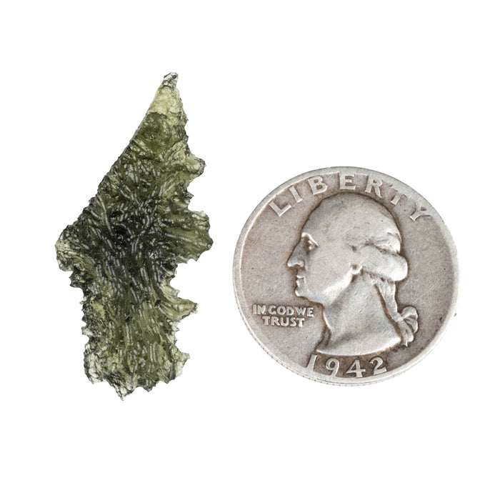 Moldavite 2.24 g 33x16x8mm