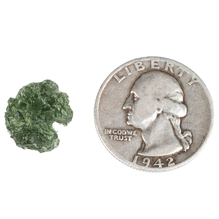 Moldavite 1.54 g 14x12x11mm