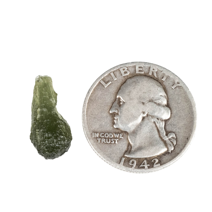 Moldavite 0.81 g 18x8x5mm