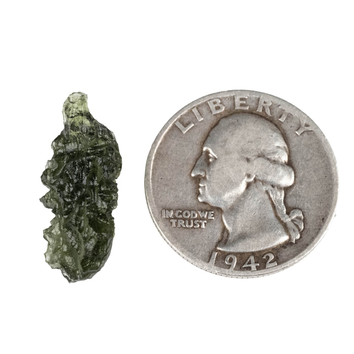 Moldavite 1.78 g 23x11x9mm
