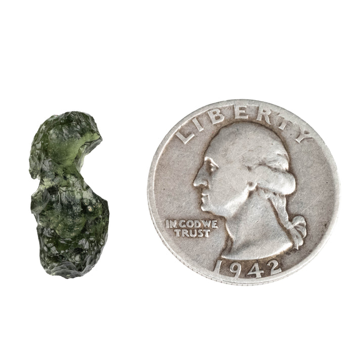 Moldavite 1.40 g 21x9x8mm