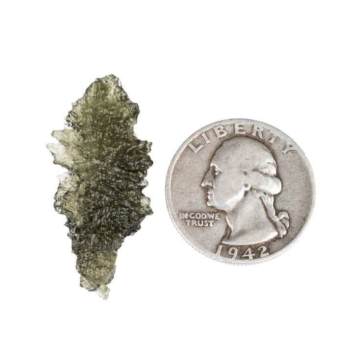 Moldavite 2.37 g 36x16x3mm