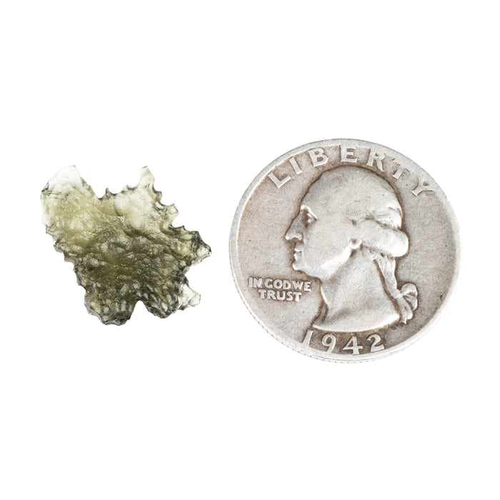 Moldavite 0.96 g 20x14x4mm