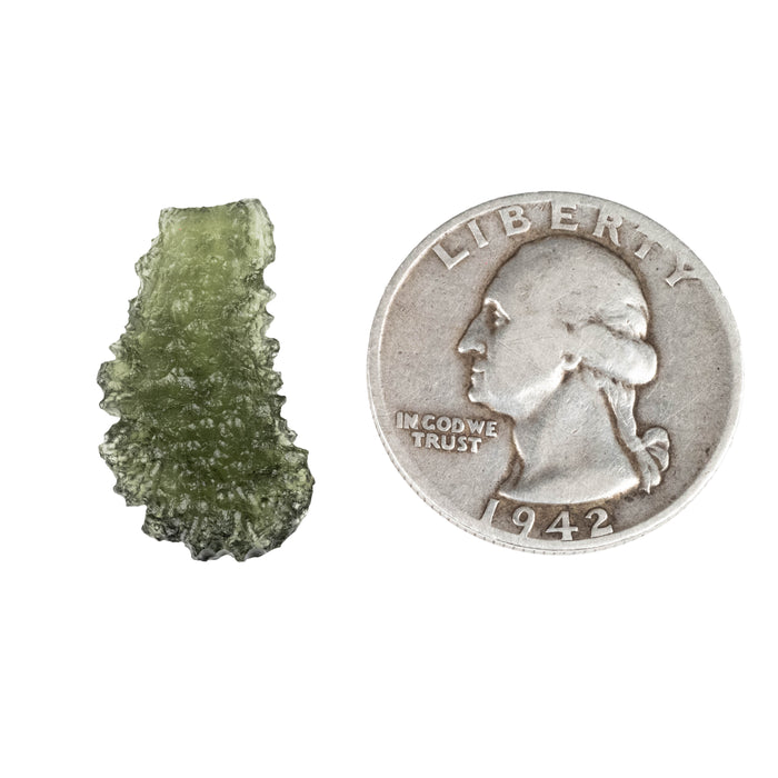 Moldavite 1.53 g 24x13x5mm