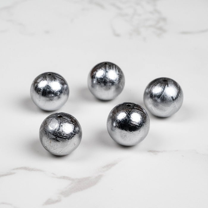 Muonionalusta Meteorite Bead 10mm