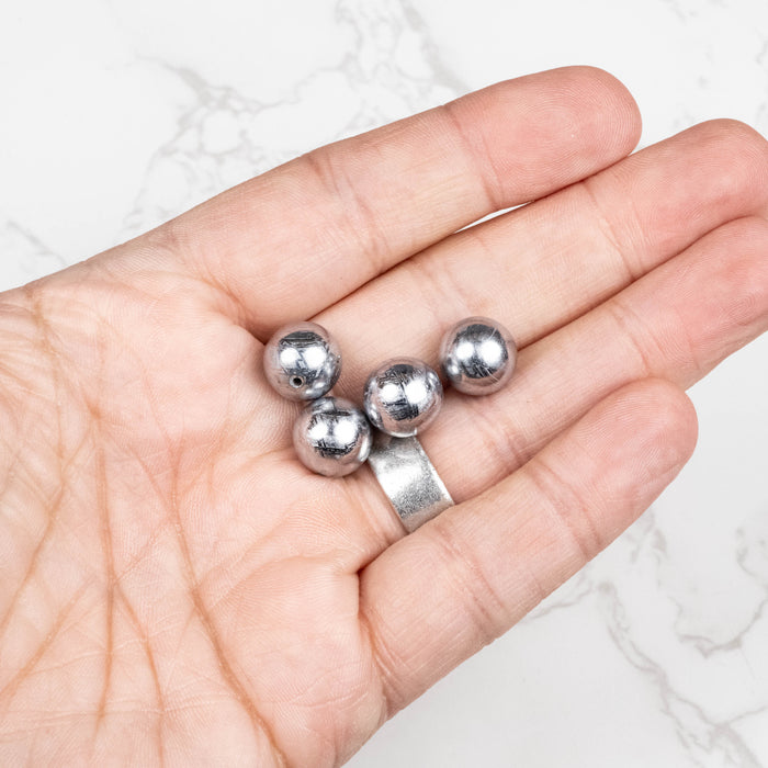 Muonionalusta Meteorite Bead 11.5mm