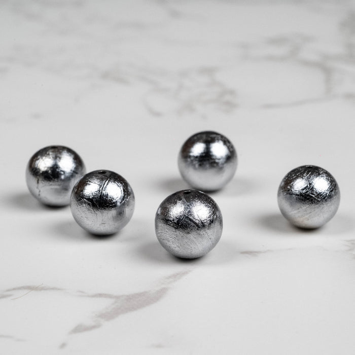 Muonionalusta Meteorite Bead 9mm