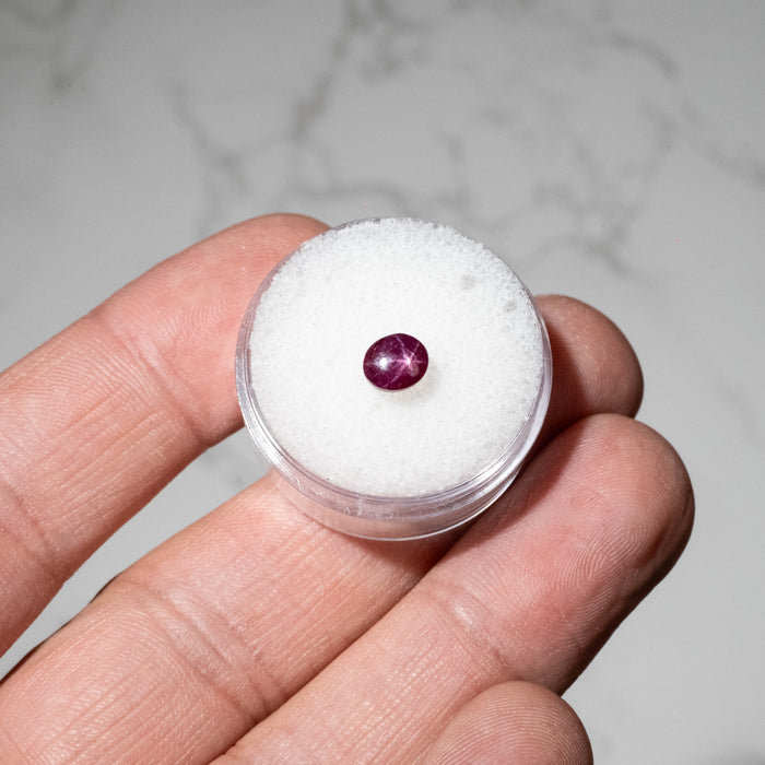 Star Ruby 1.60 ct 6x5mm
