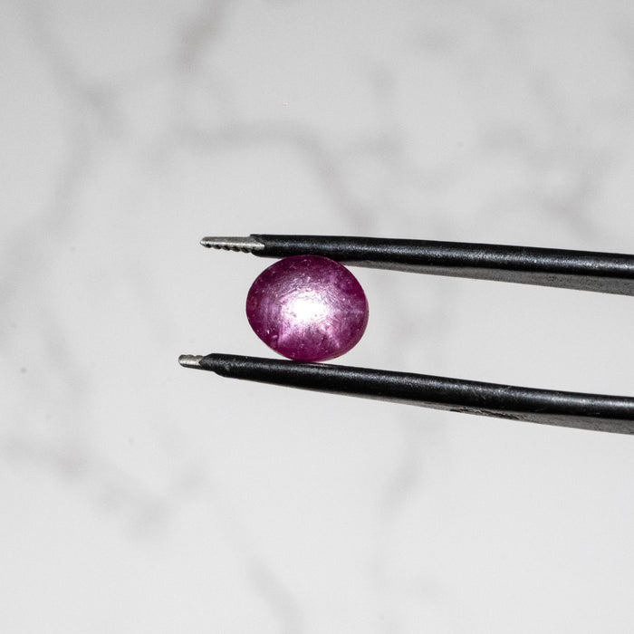 Star Ruby 2.55 ct 7.5x6.5mm