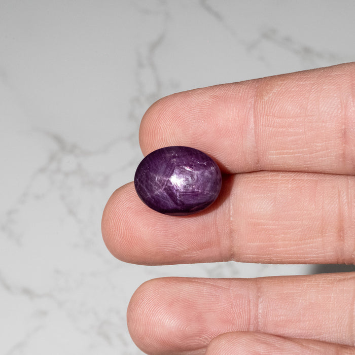 Star Ruby 27.35 ct 18x14mm
