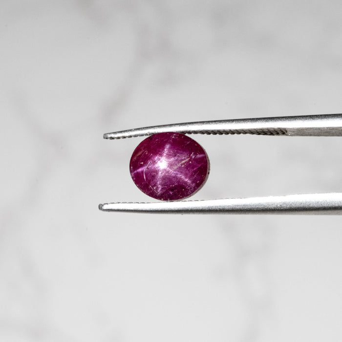 Star Ruby 4.15 ct 8x7mm