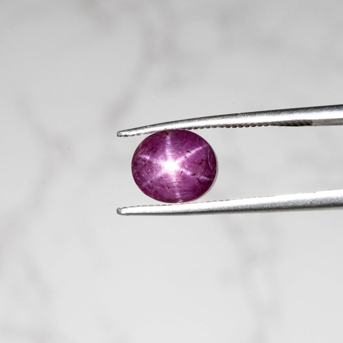 Star Ruby 3.85 ct 8x7mm