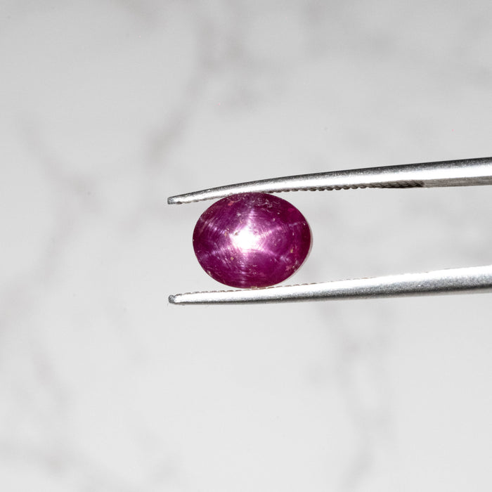 Star Ruby 4.40 ct 8x7mm