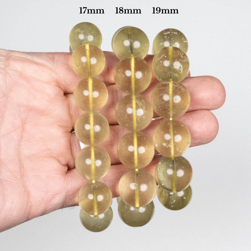 AAA Libyan Desert Glass Bead Bracelet | Choose Size - InnerVision Crystals