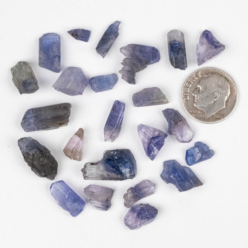 Tanzanite Crystals 79.40 cts Terminated | Wholesale Lot