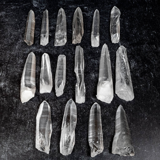 Lemurian Seed Quartz Crystals 1 Kilo 3" - 5" | Wholesale Lot - InnerVision Crystals
