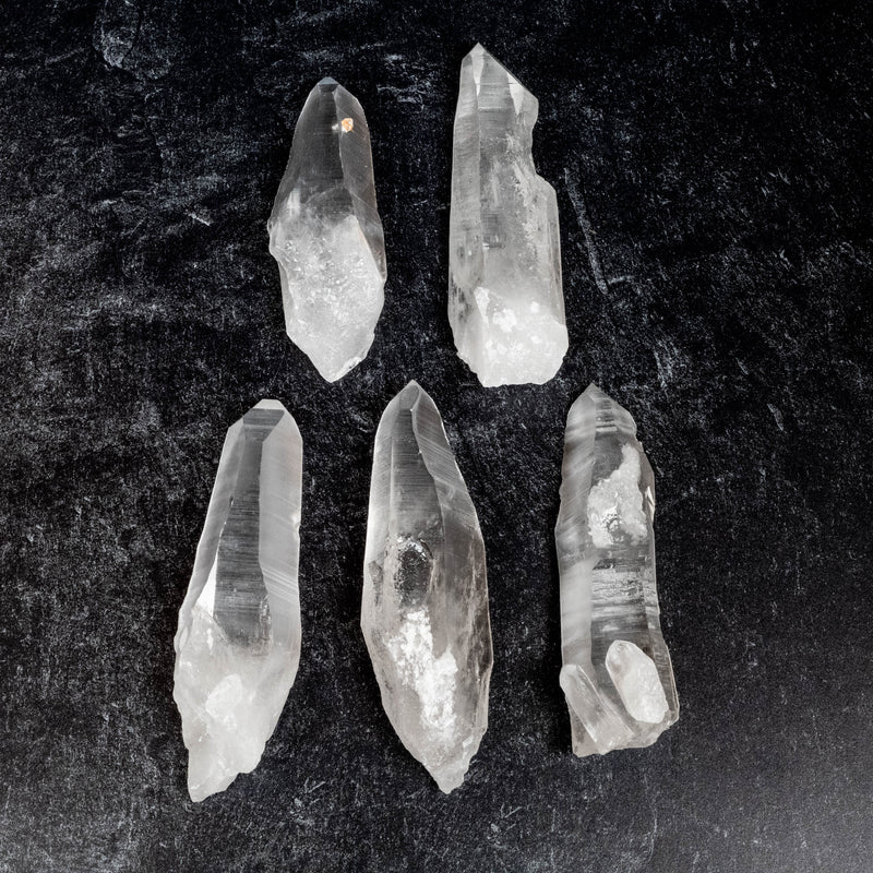 Lemurian Seed Quartz Crystals 1.20 Kilo 4.5" - 5.8" | Wholesale Lot - InnerVision Crystals