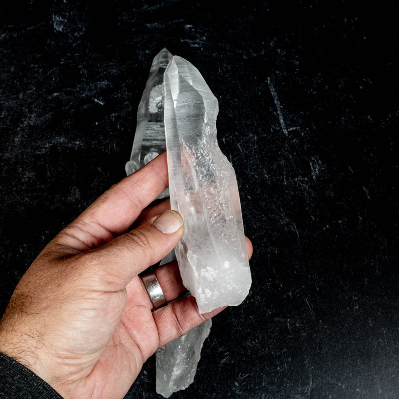 Lemurian Seed Quartz Crystals 1.20 Kilo 4.5" - 5.8" | Wholesale Lot - InnerVision Crystals