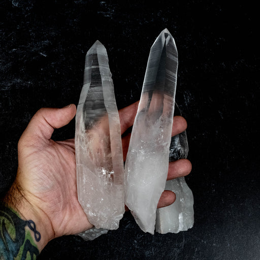 Lemurian Seed Quartz Crystals 1.45 Kilo 6.1" - 7.9" | Wholesale Lot - InnerVision Crystals