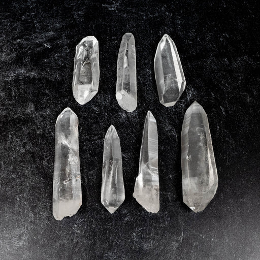 Lemurian Seed Quartz Crystals 785 g 3.5" - 5.3" DT | Wholesale Lot - InnerVision Crystals