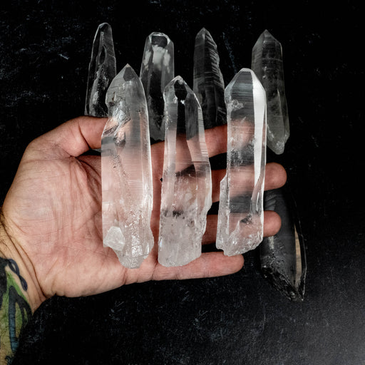 Lemurian Seed Quartz Crystals 1 Kilo 3" - 6" | Wholesale Lot - InnerVision Crystals