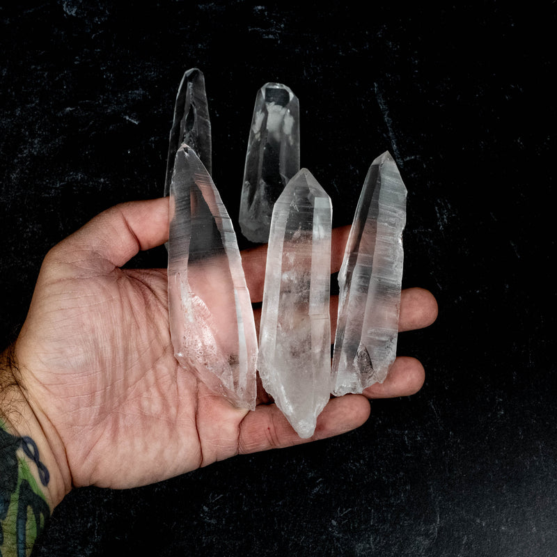 Lemurian Seed Quartz Crystals 1 Kilo 3" - 6" | Wholesale Lot