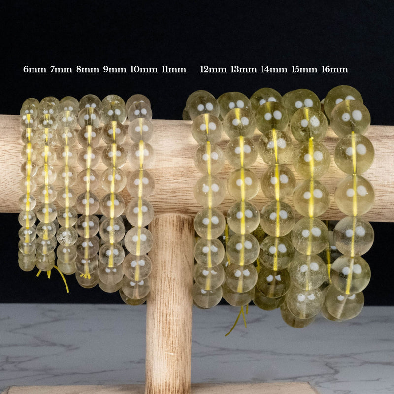 Libyan Desert Glass Beads | Choose Size