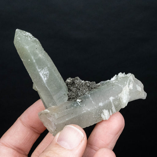Actinolite in Quartz 104 g 71x70mm - InnerVision Crystals