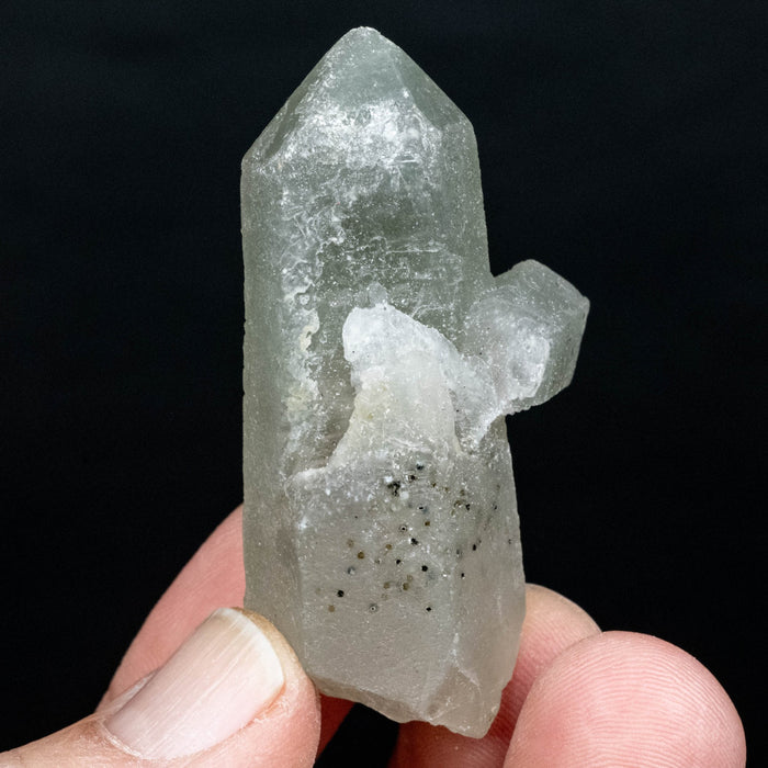 Actinolite in Quartz 34 g 56x29mm - InnerVision Crystals