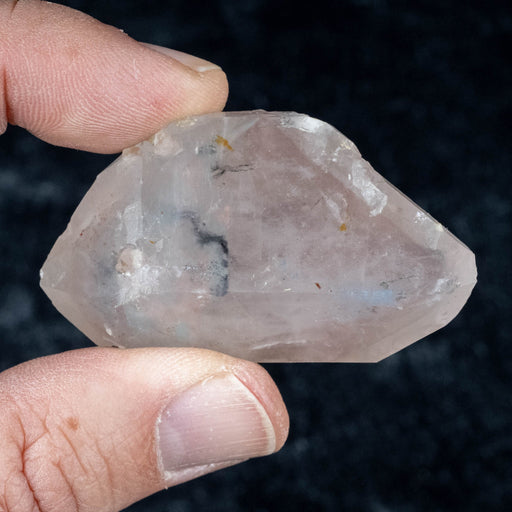 Ajoite + Papagoite in Quartz 37 g 53x30mm - InnerVision Crystals