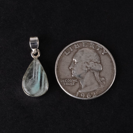 Ajoite Pendant 1.64 g 23x9mm - InnerVision Crystals
