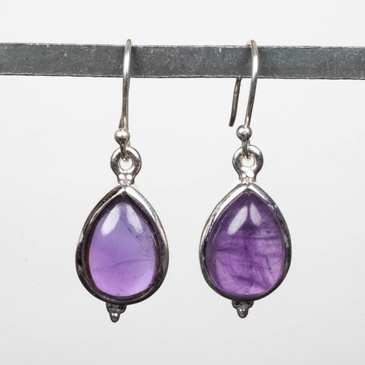 Amethyst Earrings 14x9mm .925 Silver - InnerVision Crystals
