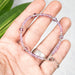 Amethyst Faceted Bracelet 8" adjustable .925 Silver - InnerVision Crystals