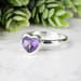 Amethyst Ring 8mm Size 10 - InnerVision Crystals