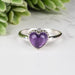 Amethyst Ring 8mm Size 9 - InnerVision Crystals
