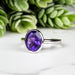 Amethyst Ring 9x7mm Size 6 - InnerVision Crystals