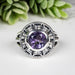 Amethyst Ring 9x7mm Size 6 - InnerVision Crystals