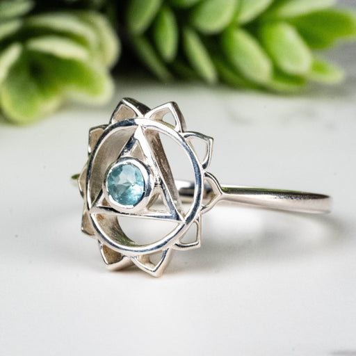 Apatite Ring 2.75mm Size 7 - InnerVision Crystals