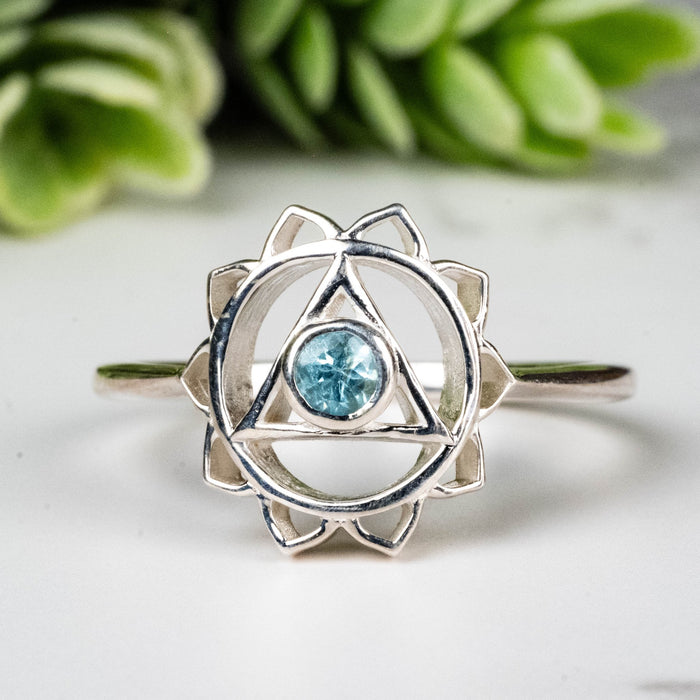 Apatite Ring 2.75mm Size 8 - InnerVision Crystals