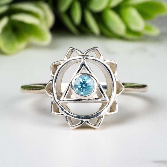 Apatite Ring 2.75mm Size 8 - InnerVision Crystals