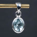 Aquamarine Pendant 2.26 g 20x9mm - InnerVision Crystals