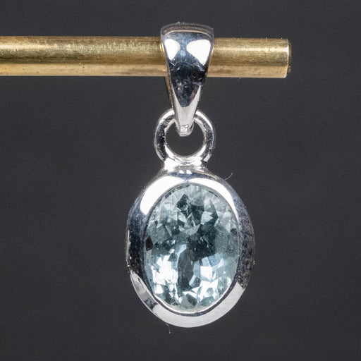 Aquamarine Pendant 2.33 g 20x9mm - InnerVision Crystals