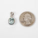 Aquamarine Pendant 2.51 g 20x9mm - InnerVision Crystals